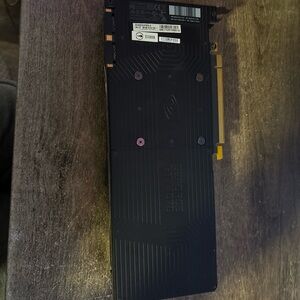 NVIDIA GeForce GTX Graphics Card.  Semi-clean, light use, fully functional